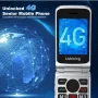  4G мобилен телефон с големи бутони, снимка 2