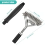 Нова BBQ четка за почистване на газова въглищна скара грил с метална стъргалка, снимка 6
