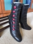 Alberto Zaga,естествена кожа отвън и отвътре изцяло,италиански 100%оригинал боти, снимка 2