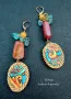 Ръчно рисувани обеци от SiDona fashion&jewelery, снимка 3