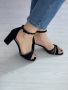 Подчертайте вашия шик: Дамски сандали с ток и бляскави елементи за елегантни походки, снимка 1 - Сандали - 45226825