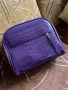 Лилава лачена дамска чанта , снимка 1