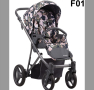 Бебешка количка 3в1 Bebetto - FLAVIO, снимка 1 - Детски колички - 45049049