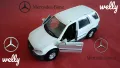 MERCEDES-BENZ M-CLASS ML320 Welly - Мащаб 1:32, снимка 1