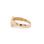 Златен дамски пръстен Tiffany 1,99гр. размер:58 14кр. проба:585 модел:23142-6, снимка 3
