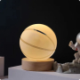 LED Светеща кристална топка/лампа, 3D сензорна -Баскетболна топка, снимка 1 - Настолни лампи - 45035168