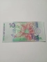 СУРИНАМИ БАНКНОТА 10 ГУЛДЕНА 2000 Г , снимка 1