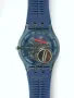 Швейцарски часовник Swatch SUON700 Blue Rebel / 41mm, снимка 5