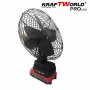 Акумулаторен Преносим вентилатор KraftWorld PRO 21V с 2 батерии 4Ah, снимка 8