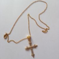 Колие с кръст , снимка 3 - Колиета, медальони, синджири - 45811279