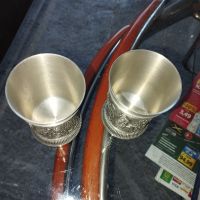 калаено сребърни зинн чаши, снимка 3 - Антикварни и старинни предмети - 45160191