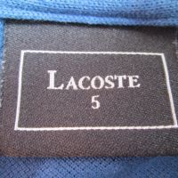 Lacoste тъмно синя тениска размер L., снимка 3 - Тениски - 45593071