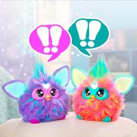 Furby Purple, Furby Coral, интерактивни плюшени играчки с 15 модни аксесоара, снимка 6 - Плюшени играчки - 45279169