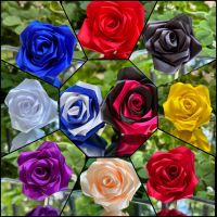 Букет от вечни рози , снимка 2 - Изкуствени цветя - 45304823