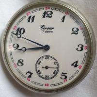 Рядък джобен часовник Молния Corsar, снимка 3 - Антикварни и старинни предмети - 45521174