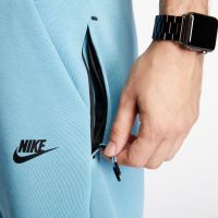 Мъжки къси панталонки Nike Tech Fleece Baby Blue - размер XL, снимка 2 - Спортни дрехи, екипи - 45880445