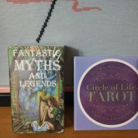 Таро карти: Circle of Life Tarot & Fantastic Myths and Legends Tarot, снимка 1 - Карти за игра - 33748659