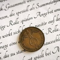 Монета - Трети райх - Германия - 2 пфенига | 1938г.; серия B, снимка 1 - Нумизматика и бонистика - 45479915