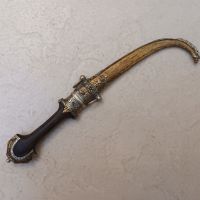 Стара арабска кама  ..каракулак щик сабя ятаган , снимка 1 - Ножове - 45264300