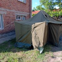 Военна офицерска палатка с гумиран под, снимка 1 - Палатки - 45718493