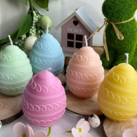 Великденски свещи “ Яйца”, снимка 2 - Подаръци за жени - 45005612