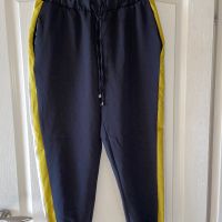 Wow 🤩 Нов ежедневен елегантен спортен панталон zara Зара черен еластичен с кант , снимка 5 - Панталони - 45913232