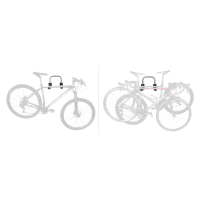Велосипедна стойка за стена, Закачане на рамка, Сгъваема, До 3 колела, снимка 3 - Аксесоари за велосипеди - 45008342