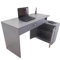 Ъглово бюро с чекмедже и ключалка, снимка 2 - Бюра - 45395493