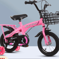 Детски велосипед с кош, снимка 1 - Велосипеди - 45063200