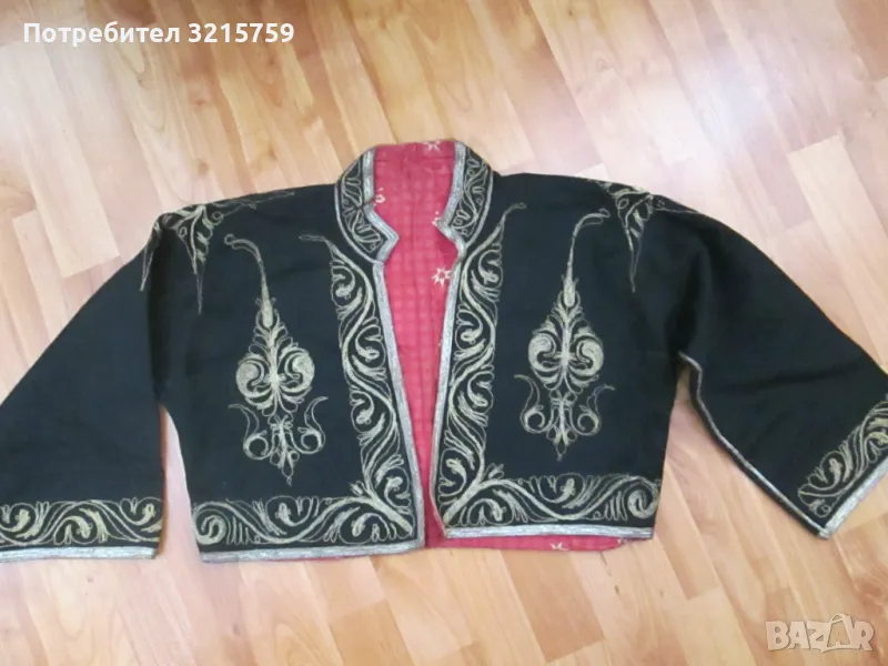 19 век елек за носия златна и сребърна сърма, снимка 1