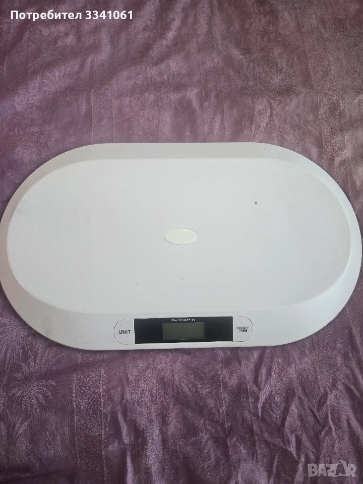 Дигитална бебешка везна, снимка 1