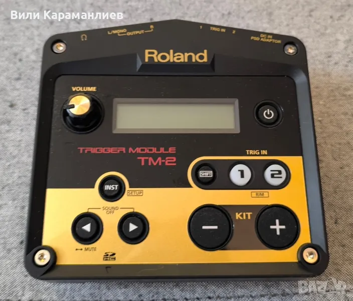 ROLAND TRIGGER MODULE TM-2,ефекти за акустични барабани, снимка 1