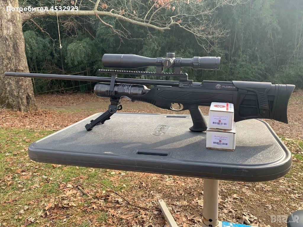 Въздушна пушка PCP Hatsan Piledriver 45 калибър , снимка 1