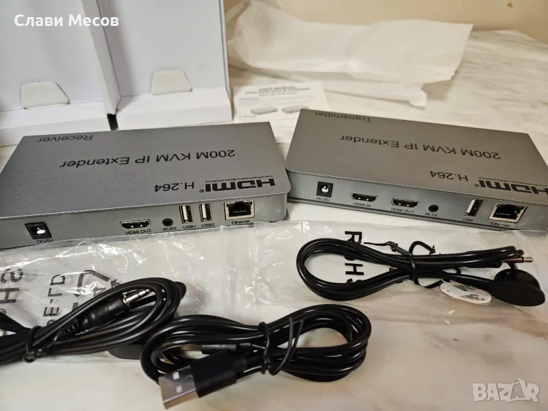 HDMI 200M KVM IP Extender, снимка 1