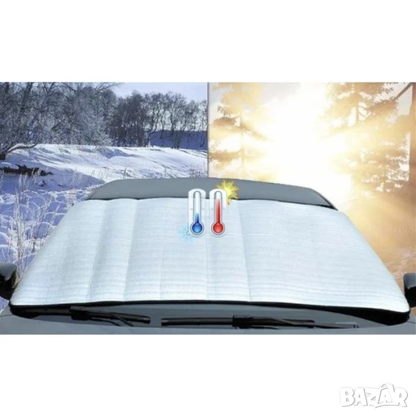 Термо сенник за предно стъкло, снимка 1