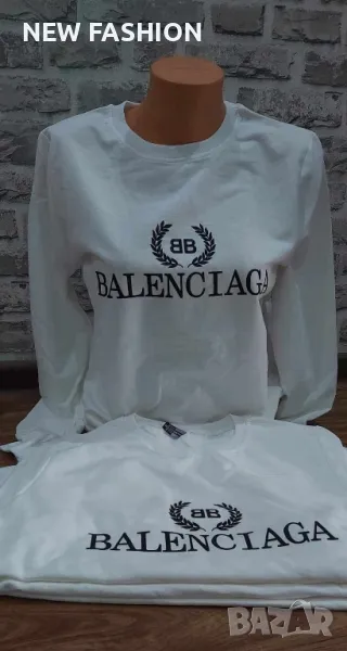 Дамска Памучна Блуза ✨ Balenciaga , снимка 1