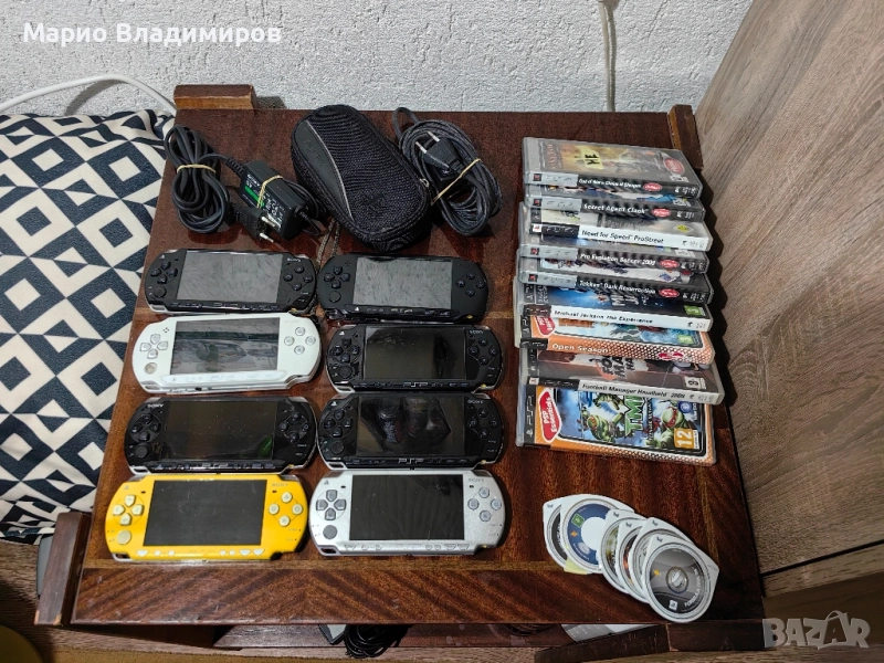 PSP лот конзоли и игри , снимка 1