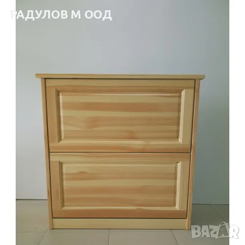 Шкаф за обувки Ветрило масивна дървесина - чам / 30619, снимка 1