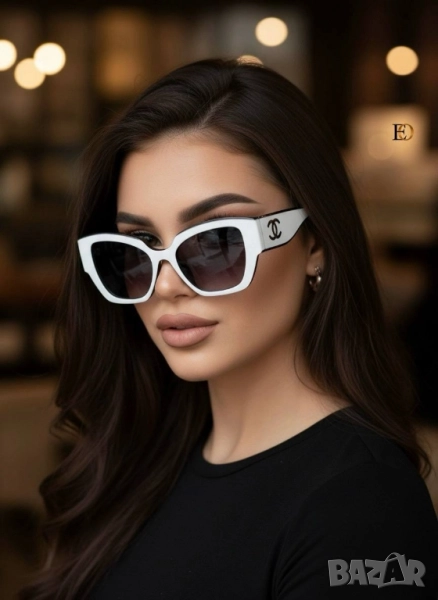 очила с калъф, кутия и ув защита chanel versace , снимка 1