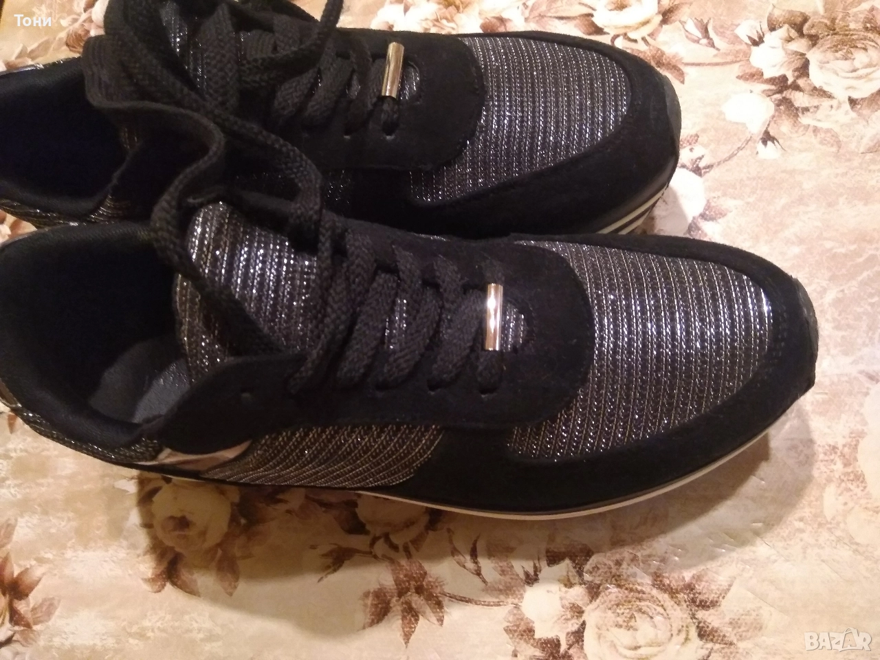 PRIMADONNA Оригинал Нови Дамски Луксозни Маратонки на Платформа 38, снимка 1