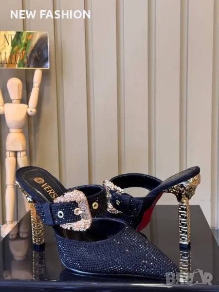 Дамски Чехли ✨36-41✨ Versace , снимка 1