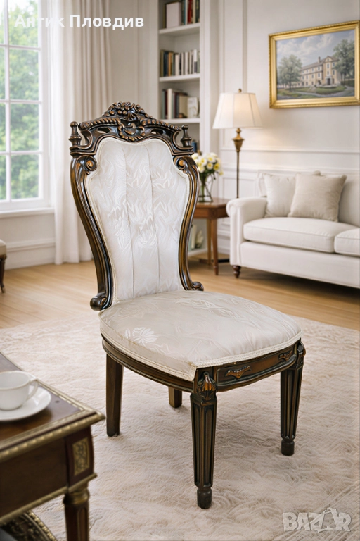 Италианско антикварно кресло, снимка 1