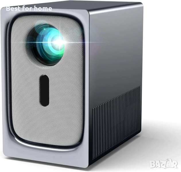  4k Wifi и Bluetooth, мини проектор съвместими с iOS/Android/TV Stick/HDMI/PS5, снимка 1