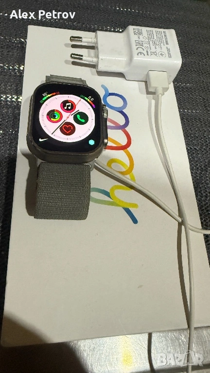 Hello watch Apple ultra watch 1:1, снимка 1