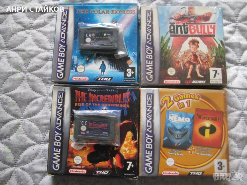 Продавам игри за Nintendo GBA SP и Gameboy, снимка 1