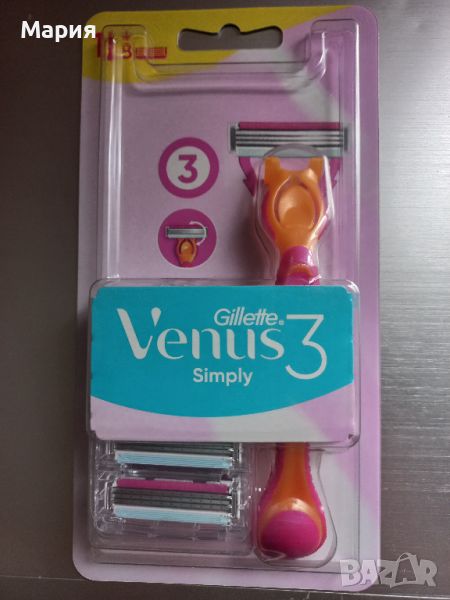Gillette Venus самобръсначка с 8 резервни ножчета , снимка 1