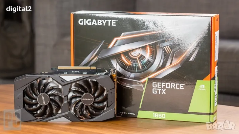 Видеокарта Gigabyte GeForce GTX 1660 SUPER D6 6GB , 24м Гаранция , снимка 1