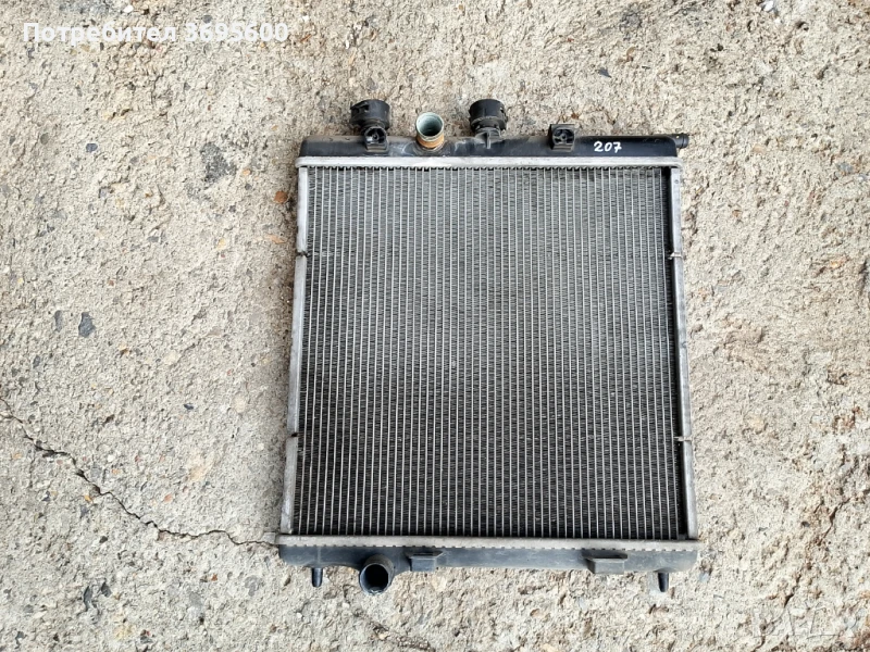 Воден радиатор Peugeot Пежо 207 1.4i , снимка 1