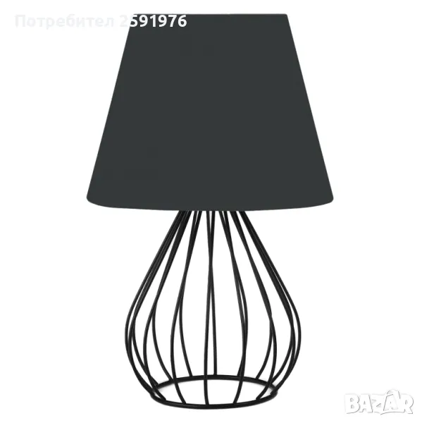 Нощна лампа HM7604, Черен, Промо цена !, снимка 1