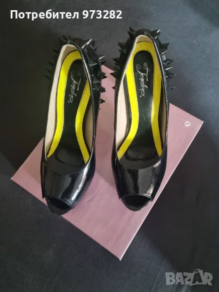 Дамски екстравагантни обувки, снимка 1